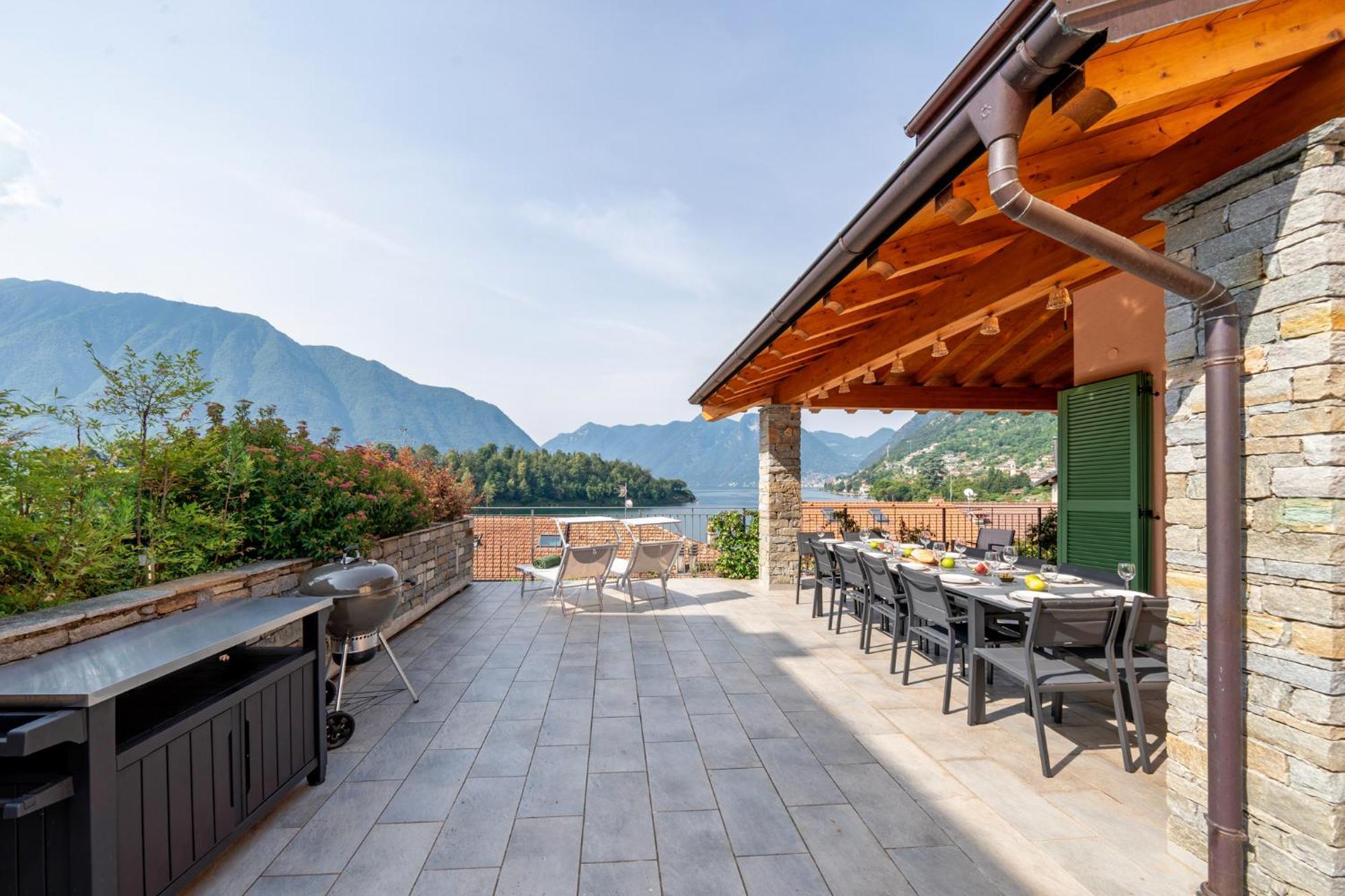 Comacina Villa Como Exteriör bild