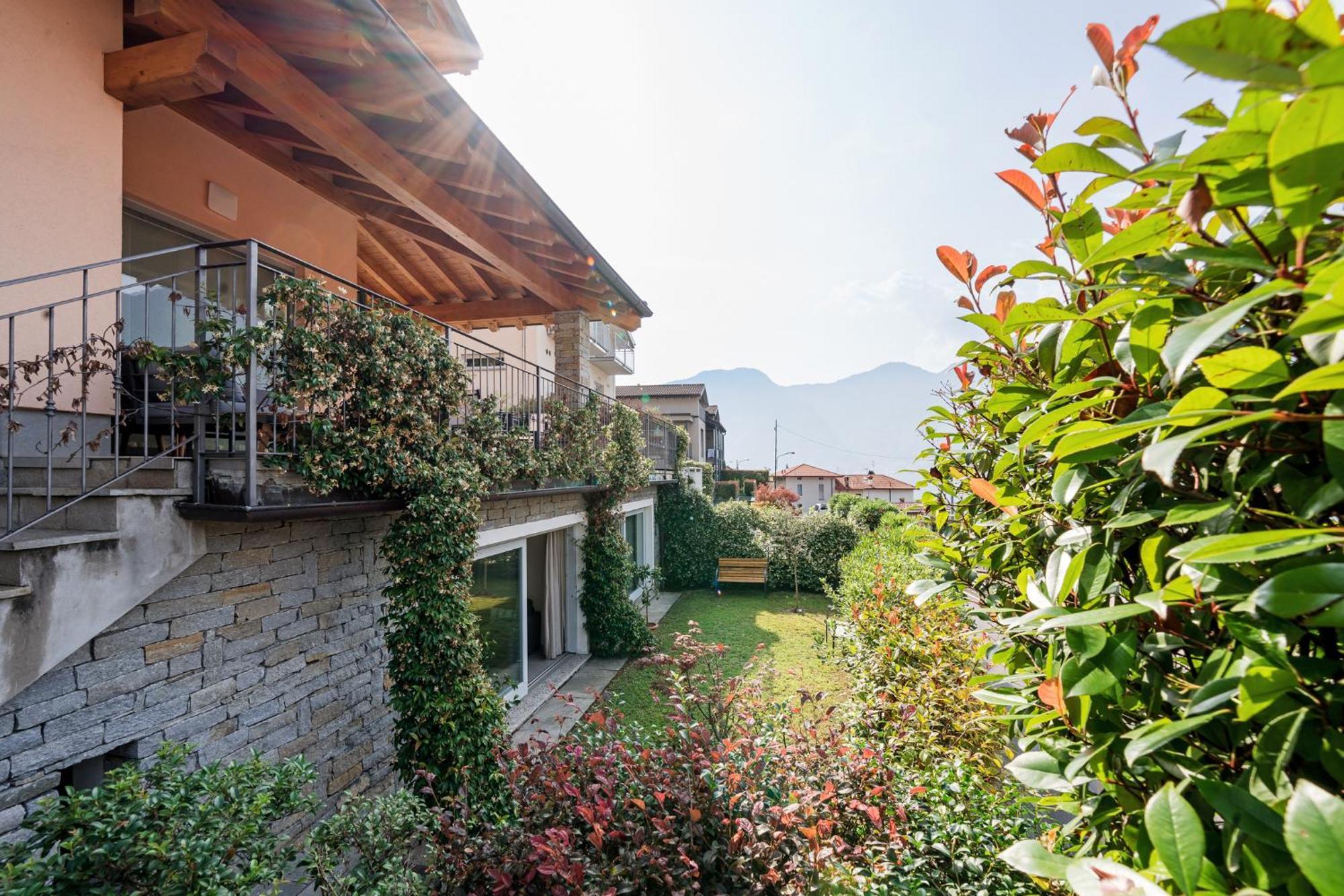 Comacina Villa Como Exteriör bild