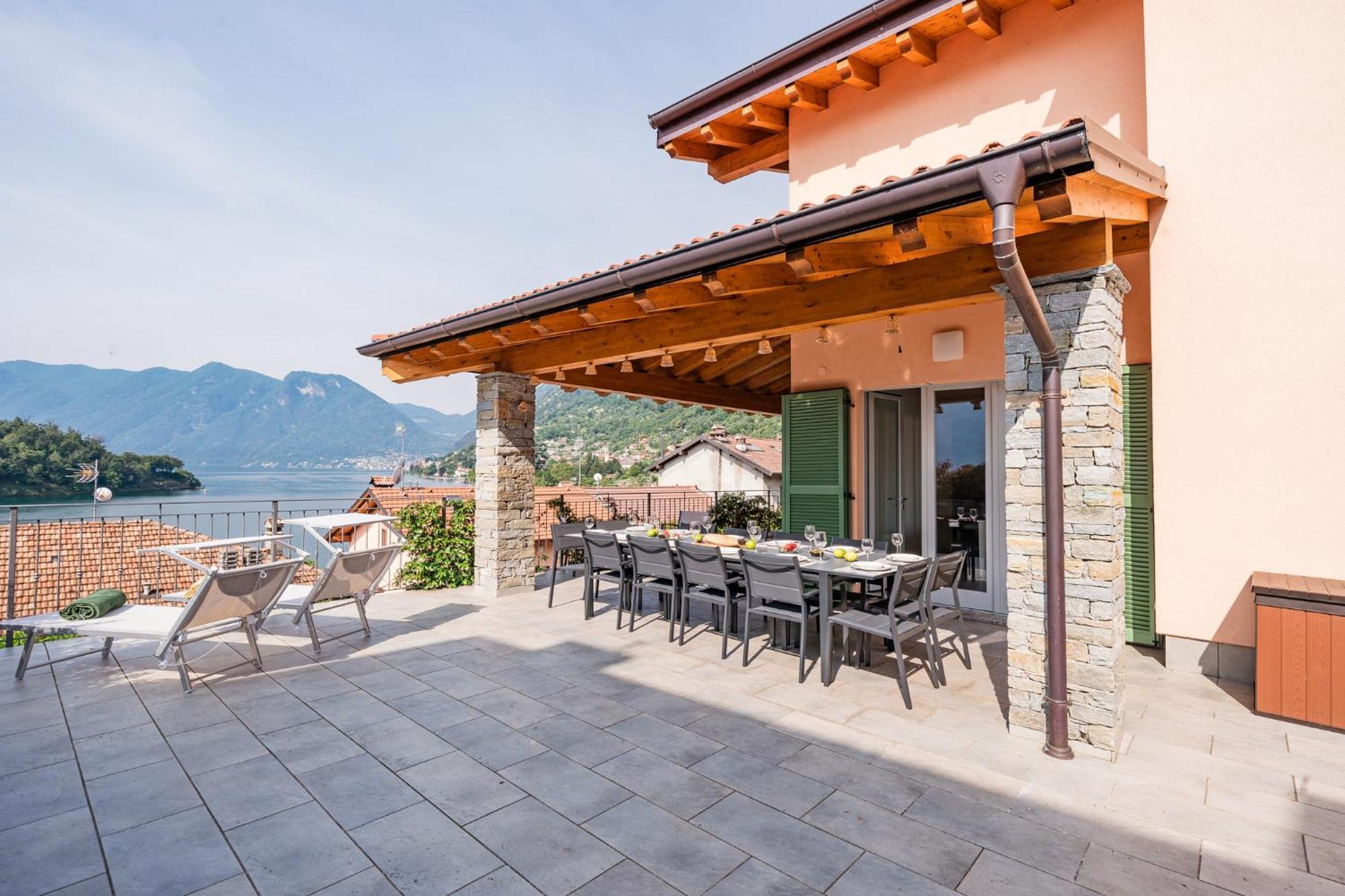 Comacina Villa Como Exteriör bild