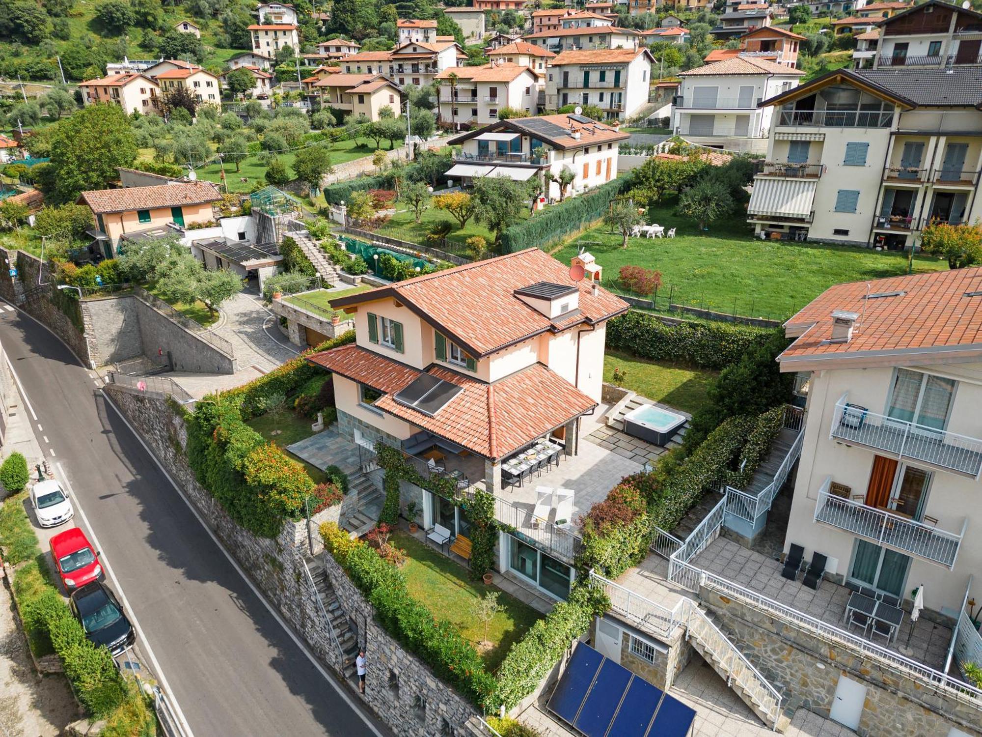Comacina Villa Como Exteriör bild