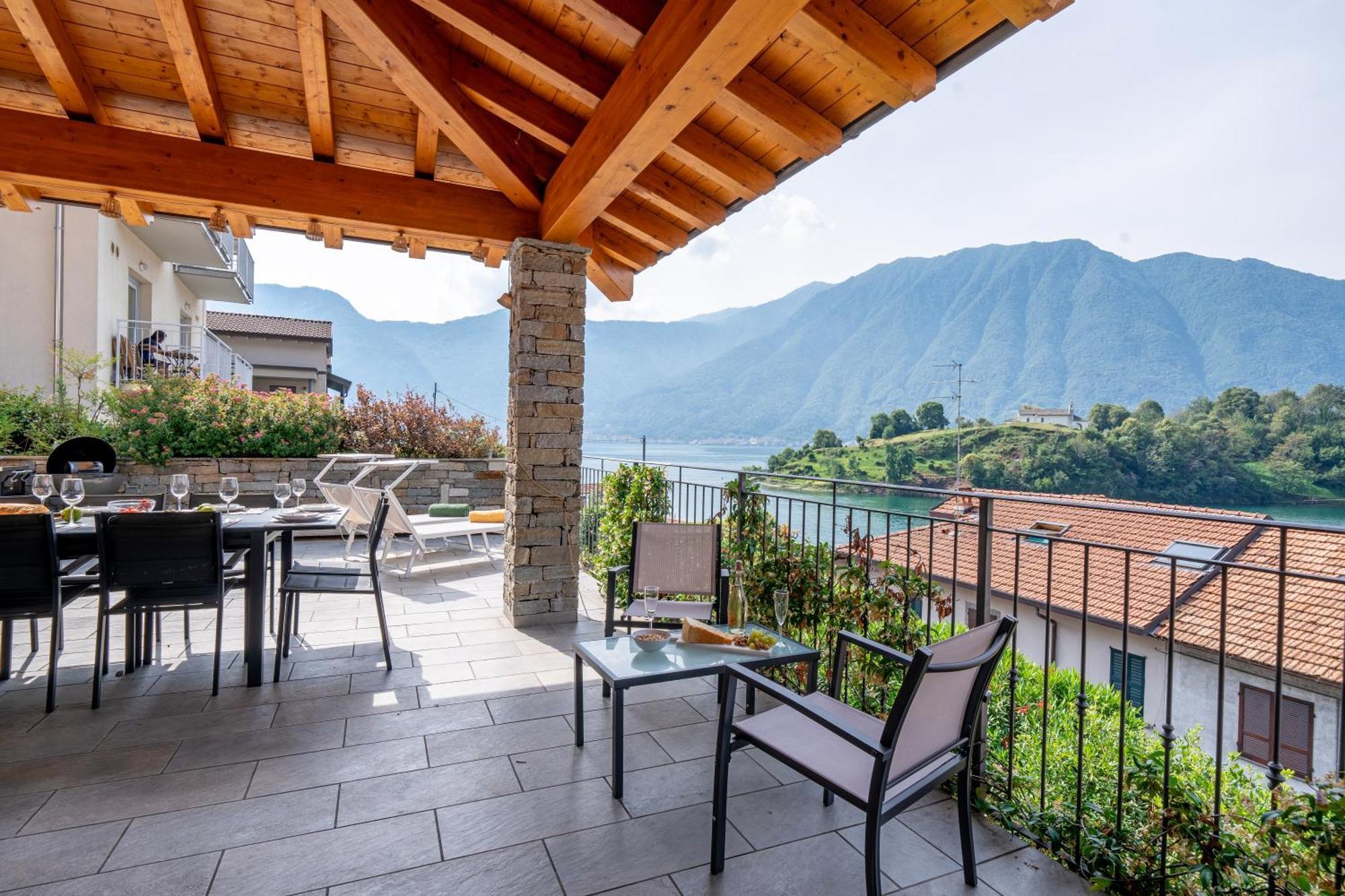 Comacina Villa Como Exteriör bild